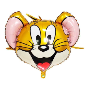 Куля фольгована фігурна 60х75 см Джеррі Tom and Jerry Помаранчевий Китай