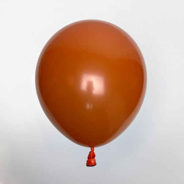 Кулі латекс 12" 30 см Дабл стафф Помаранчевий на чорному Китай Упаковка 50 штук